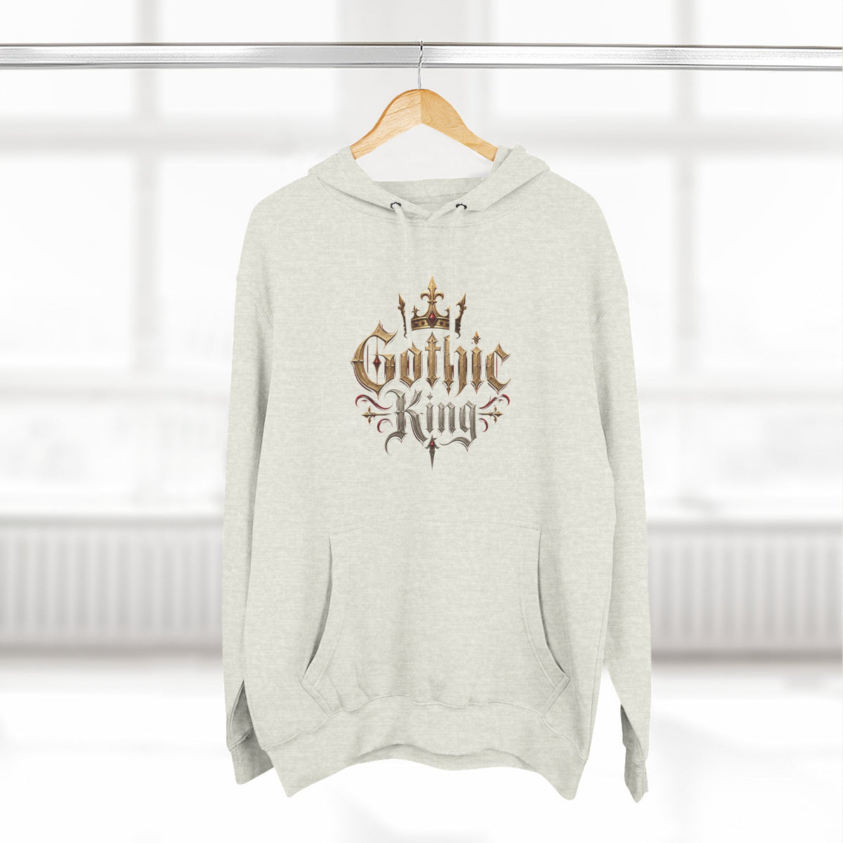 Gothic Kings Medieval Warrior Fleece Hoodie
