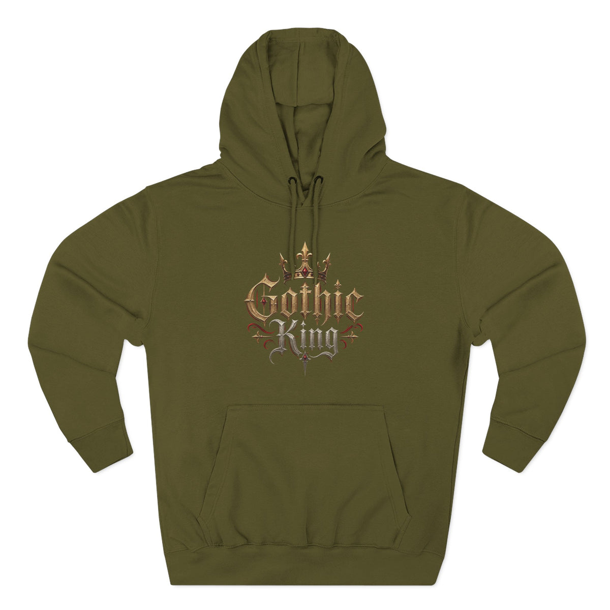 Gothic Kings Medieval Warrior Fleece Hoodie