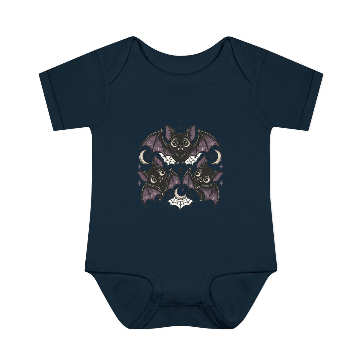 Gothic Bat Baby Bodysuit