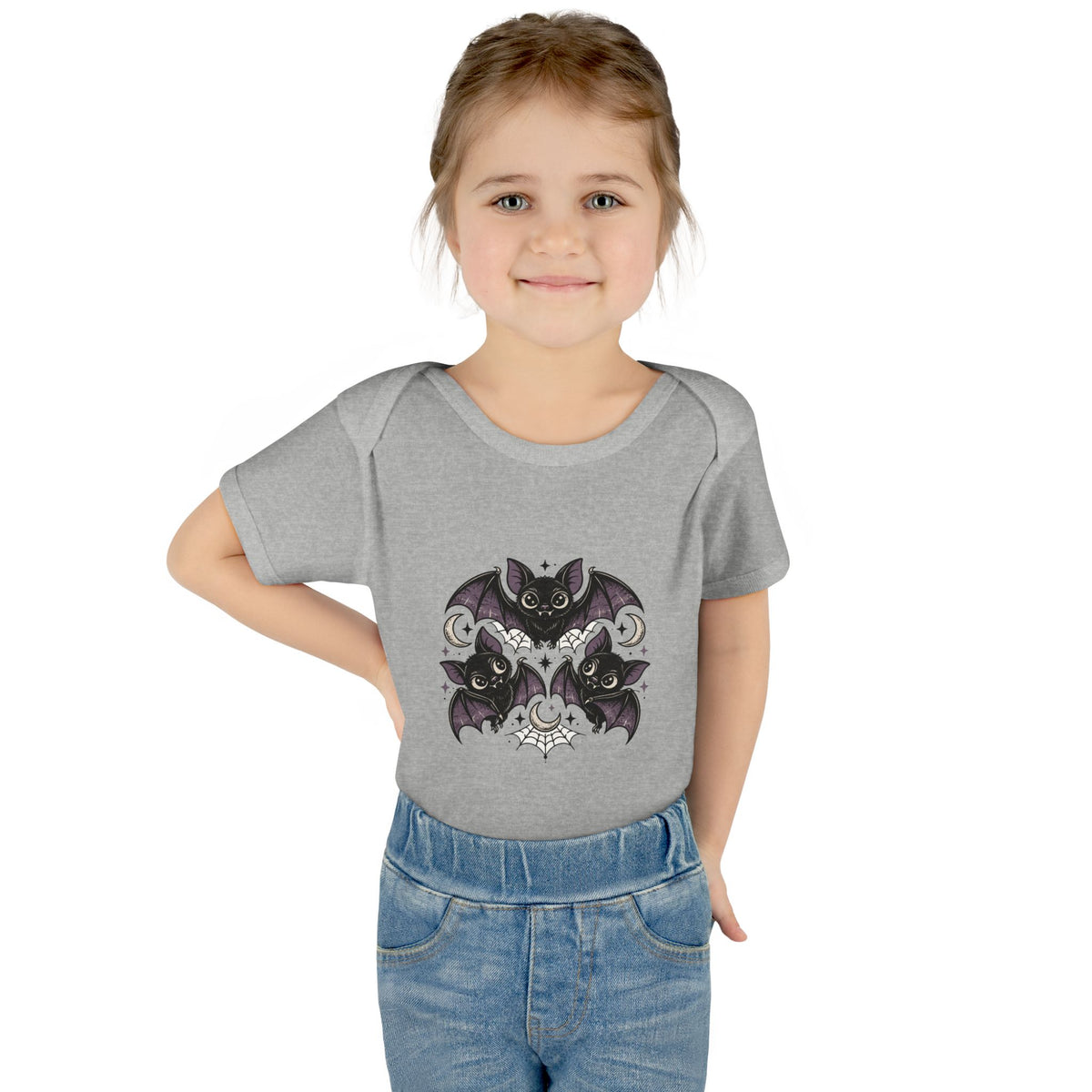 Gothic Bat Baby Bodysuit