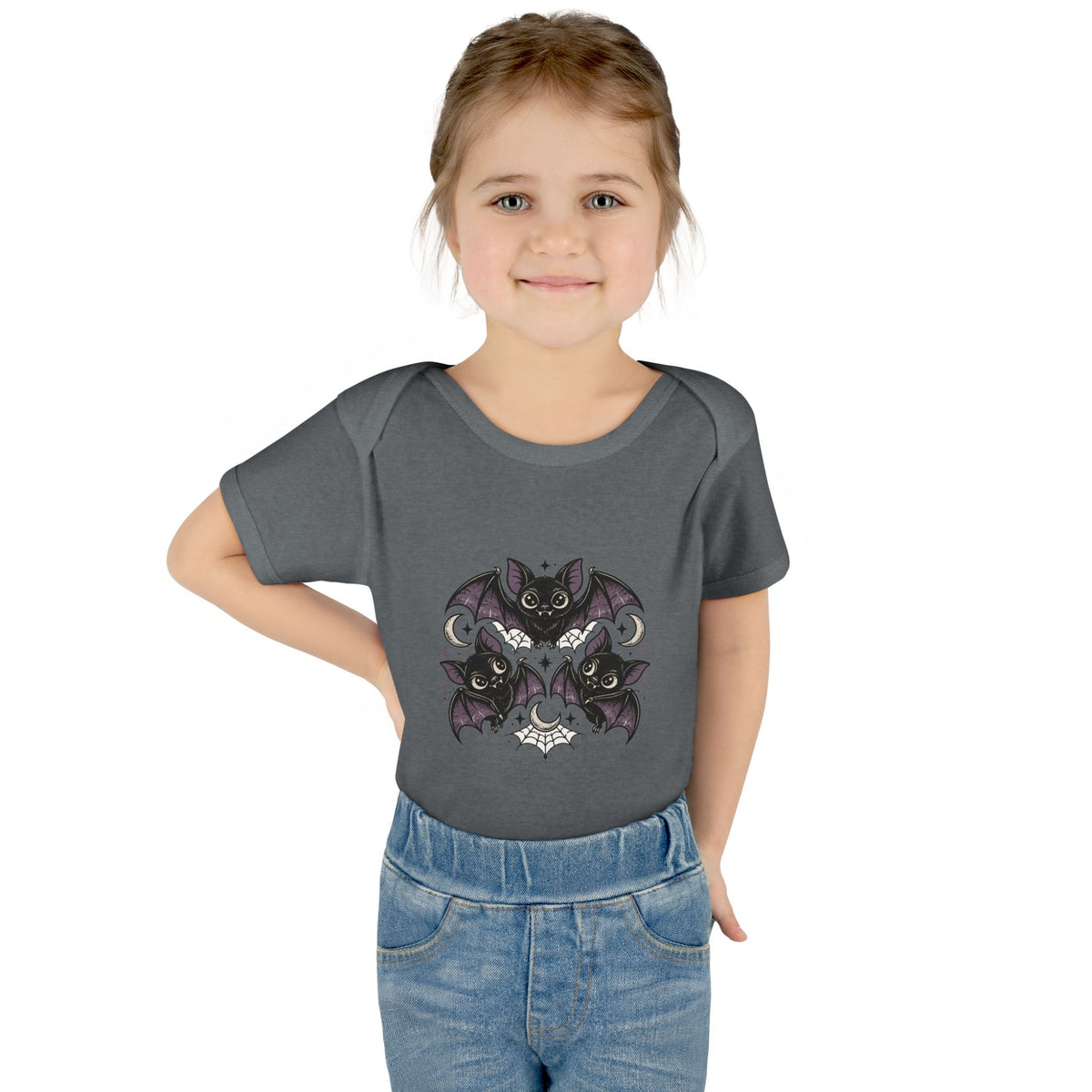Gothic Bat Baby Bodysuit