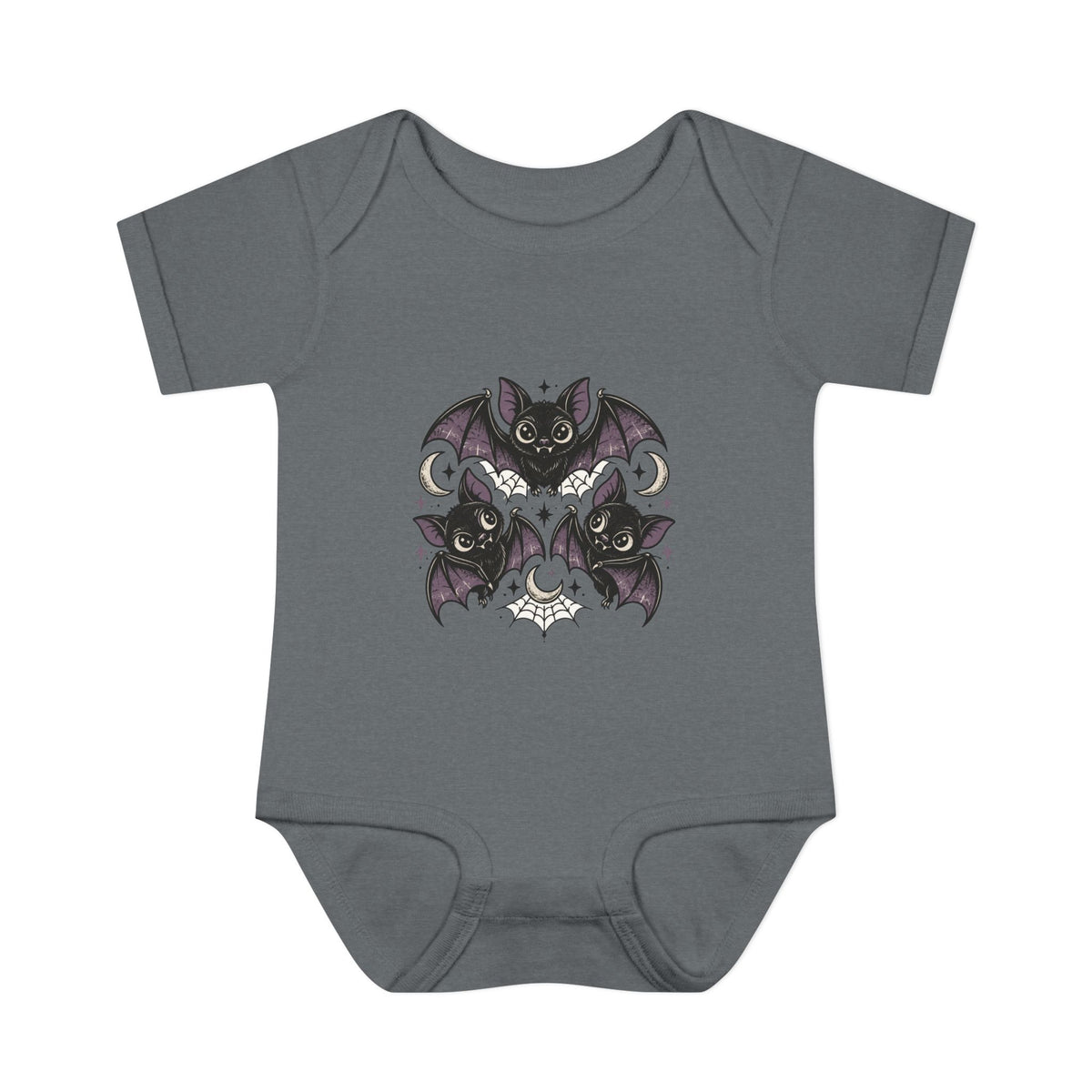 Gothic Bat Baby Bodysuit