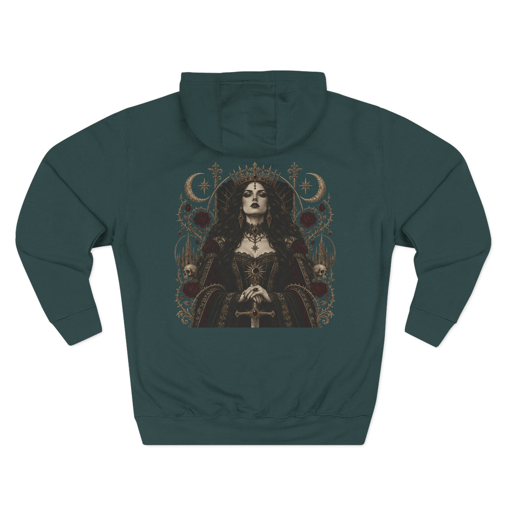 Gothic Queen Fleece Hoodie