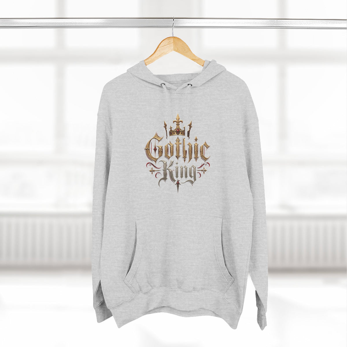 Gothic Kings Medieval Warrior Fleece Hoodie