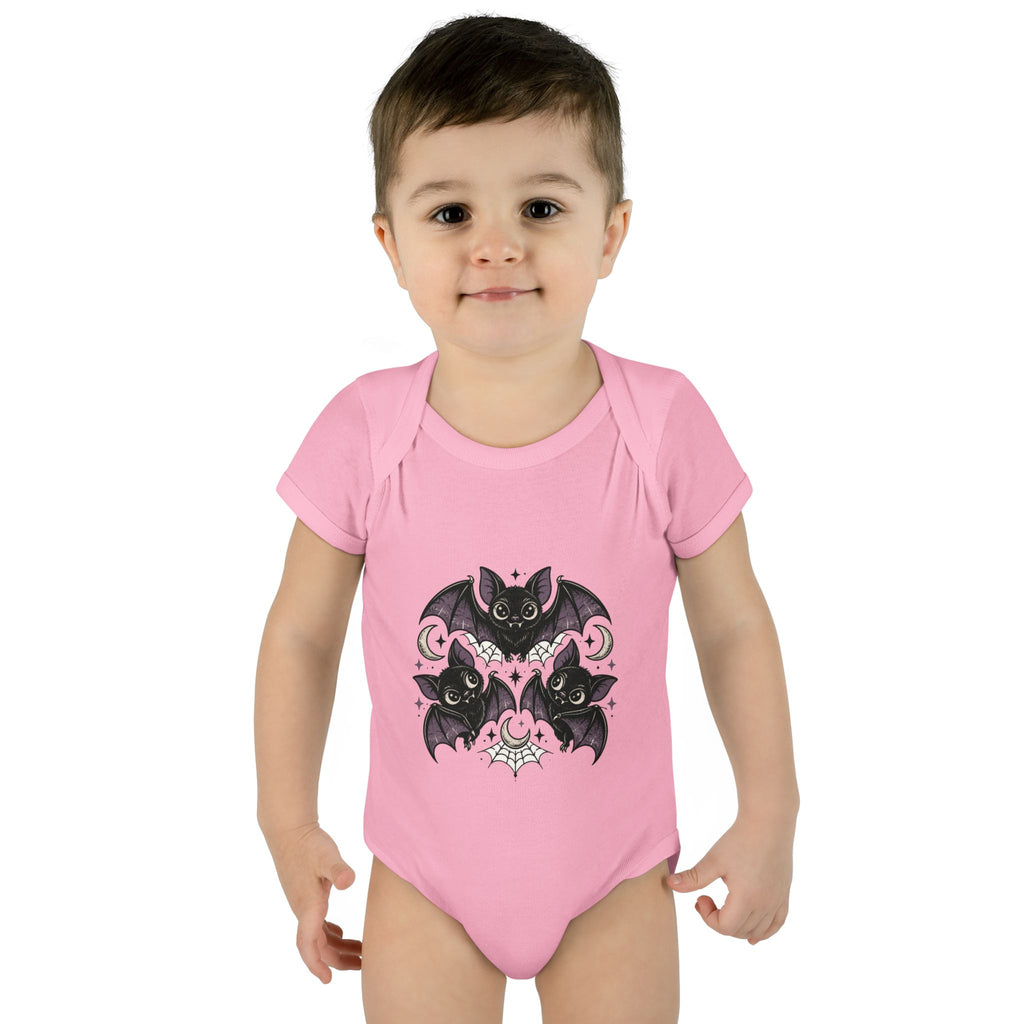 Gothic Bat Baby Bodysuit