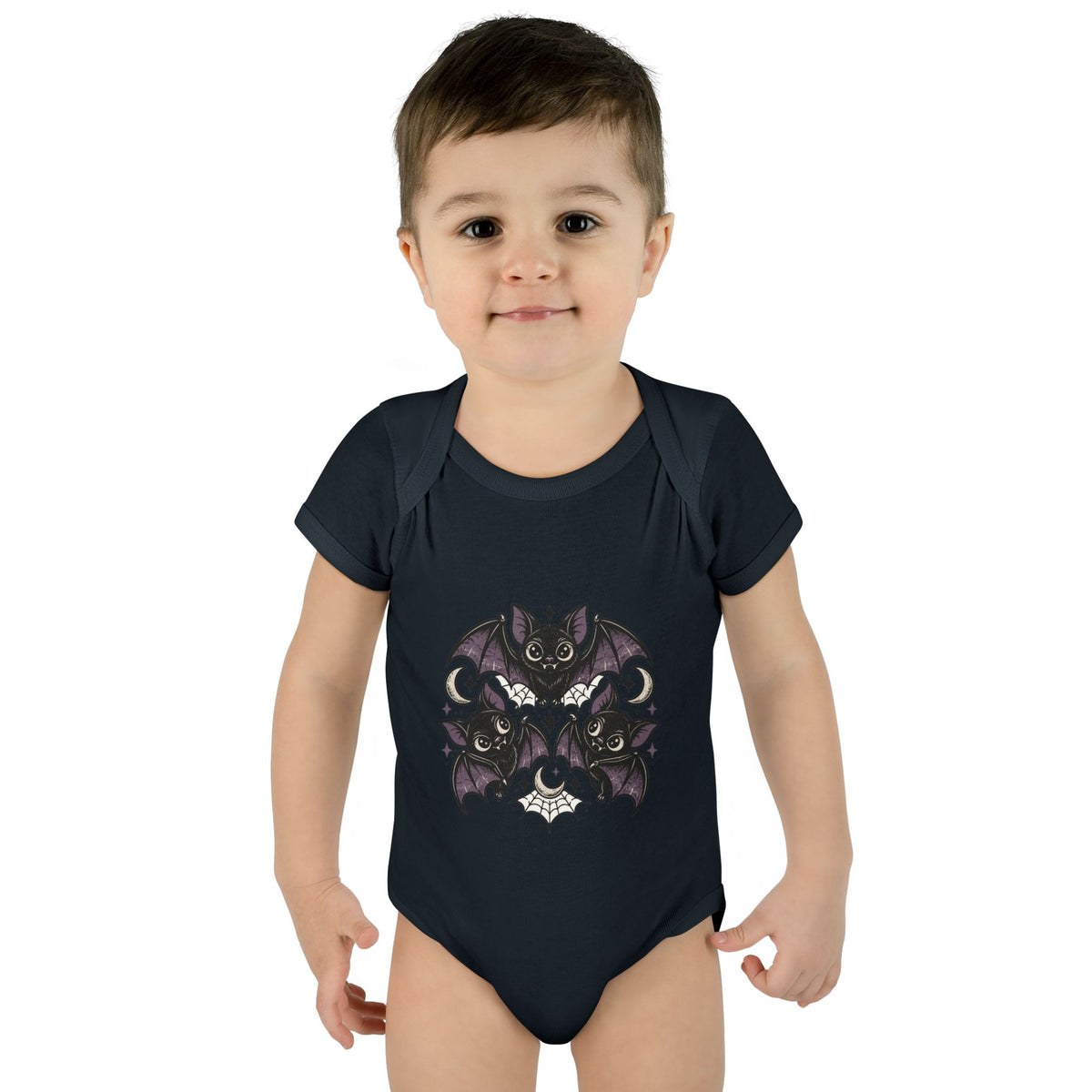 Gothic Bat Baby Bodysuit