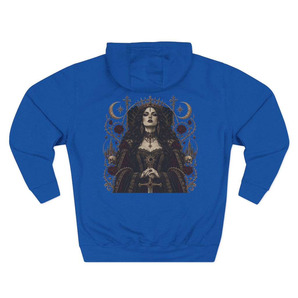 Gothic Queen Fleece Hoodie