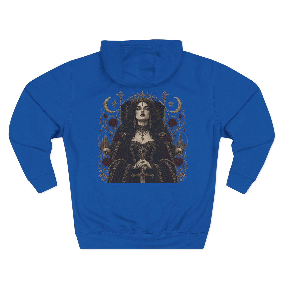 Gothic Queen Fleece Hoodie