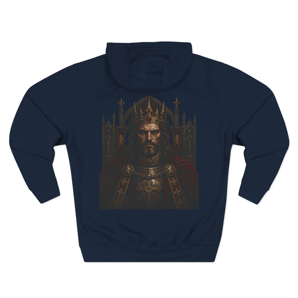 Gothic Kings Medieval Warrior Fleece Hoodie