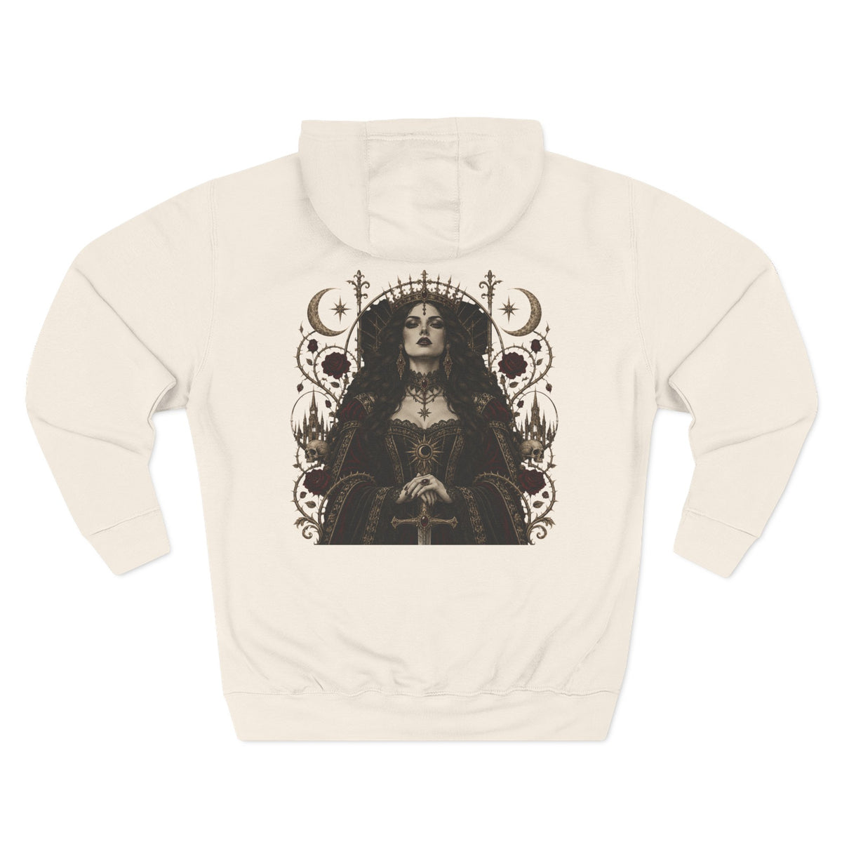 Gothic Queen Fleece Hoodie