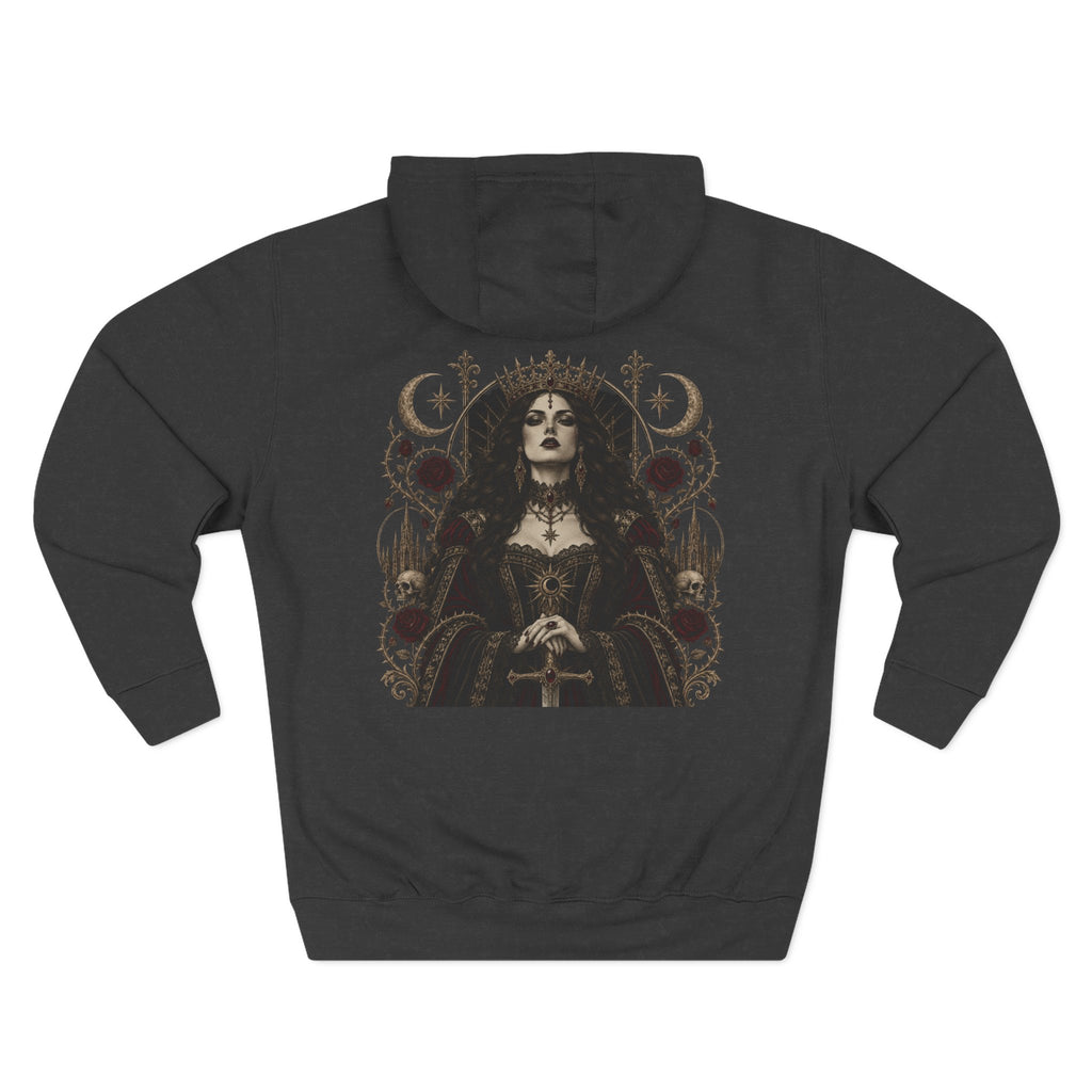 Gothic Queen Fleece Hoodie