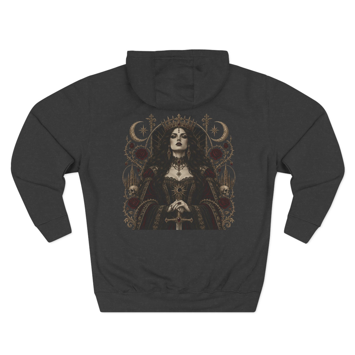 Gothic Queen Fleece Hoodie