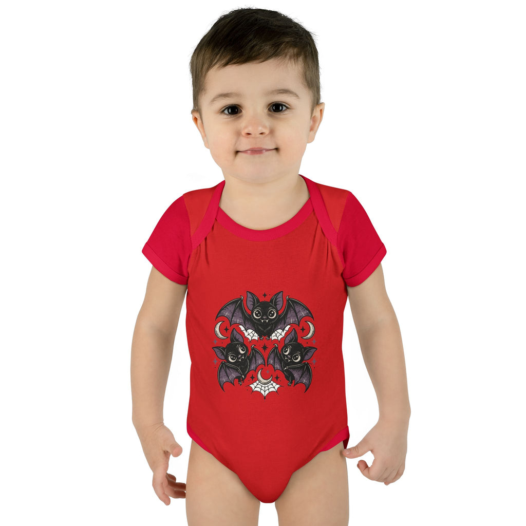 Gothic Bat Baby Bodysuit
