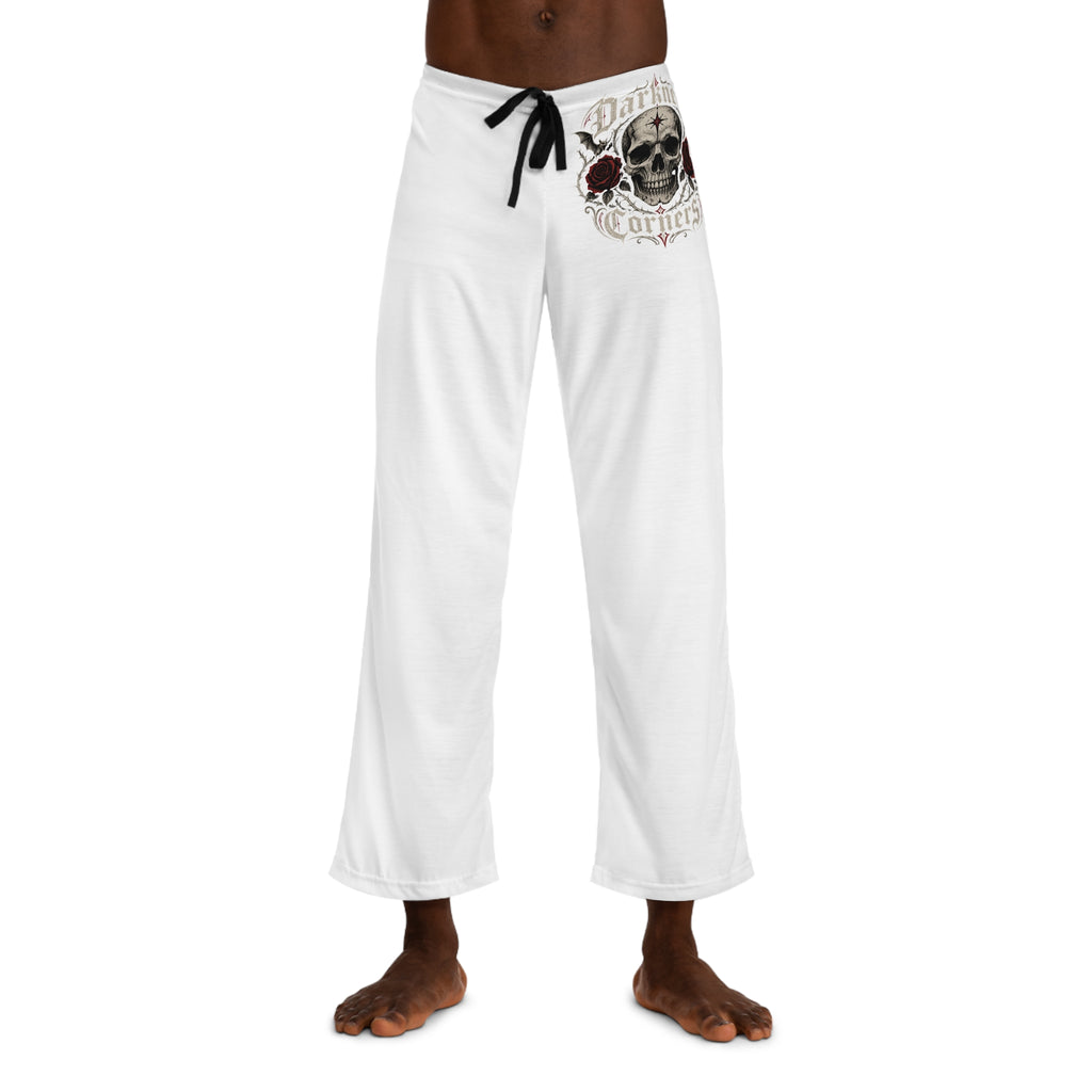 Dark Gothic Skull Men's Pajama Pants