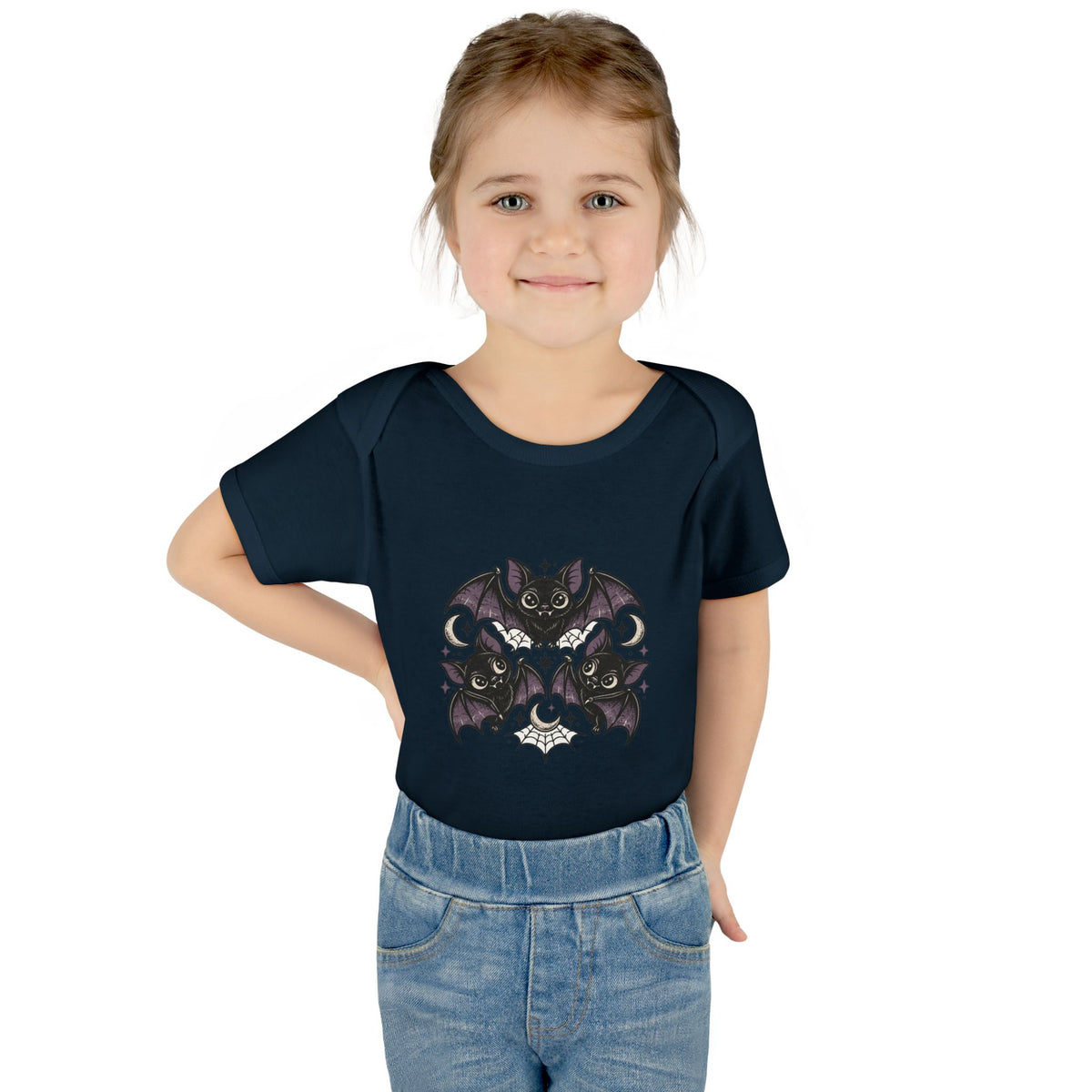 Gothic Bat Baby Bodysuit