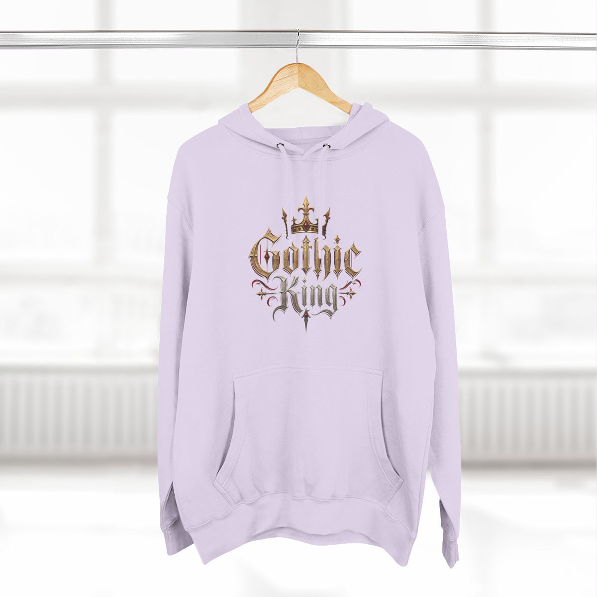 Gothic Kings Medieval Warrior Fleece Hoodie
