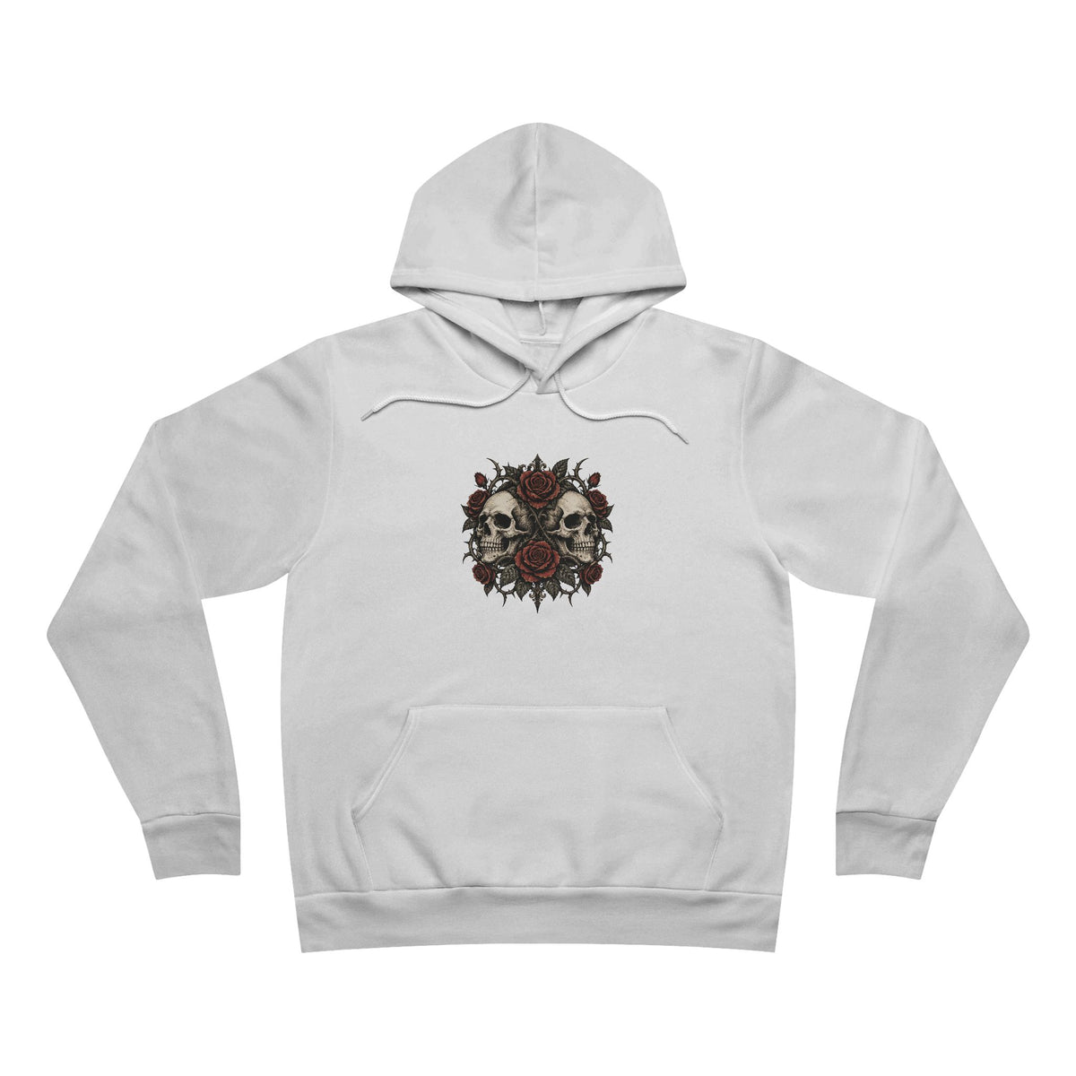Gothic Rose Woman Hoodie – “Not Everyone You Lose Is a Loss”