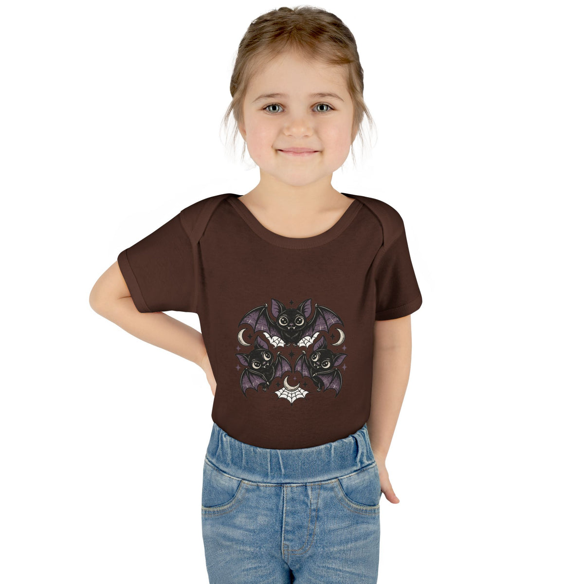 Gothic Bat Baby Bodysuit