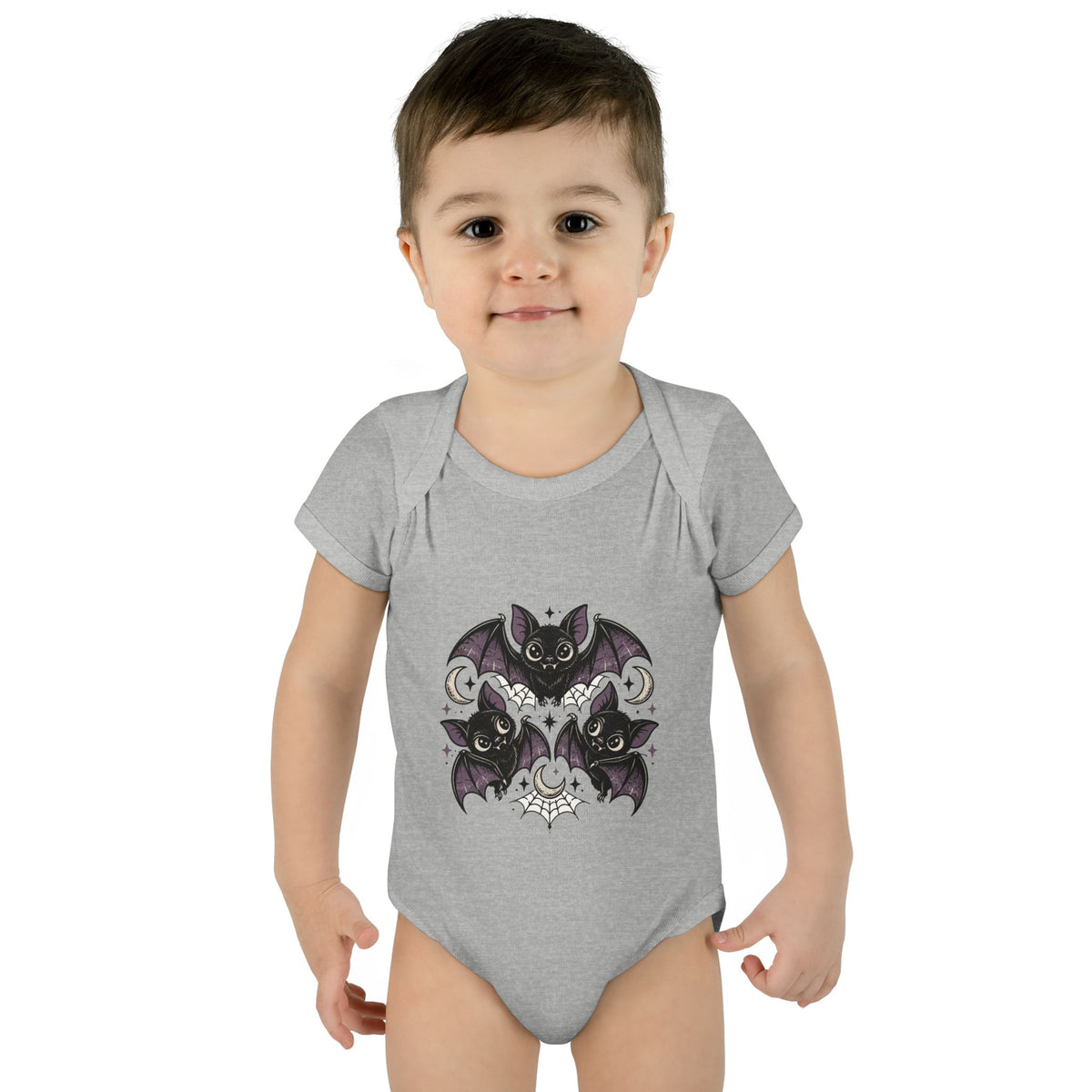 Gothic Bat Baby Bodysuit