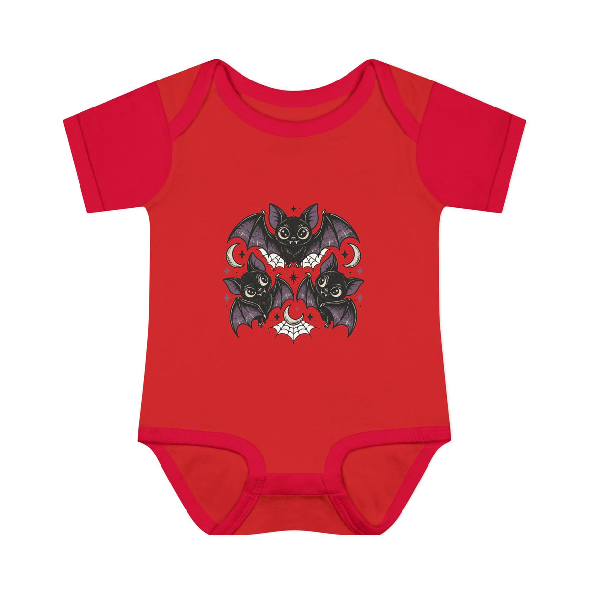 Gothic Bat Baby Bodysuit