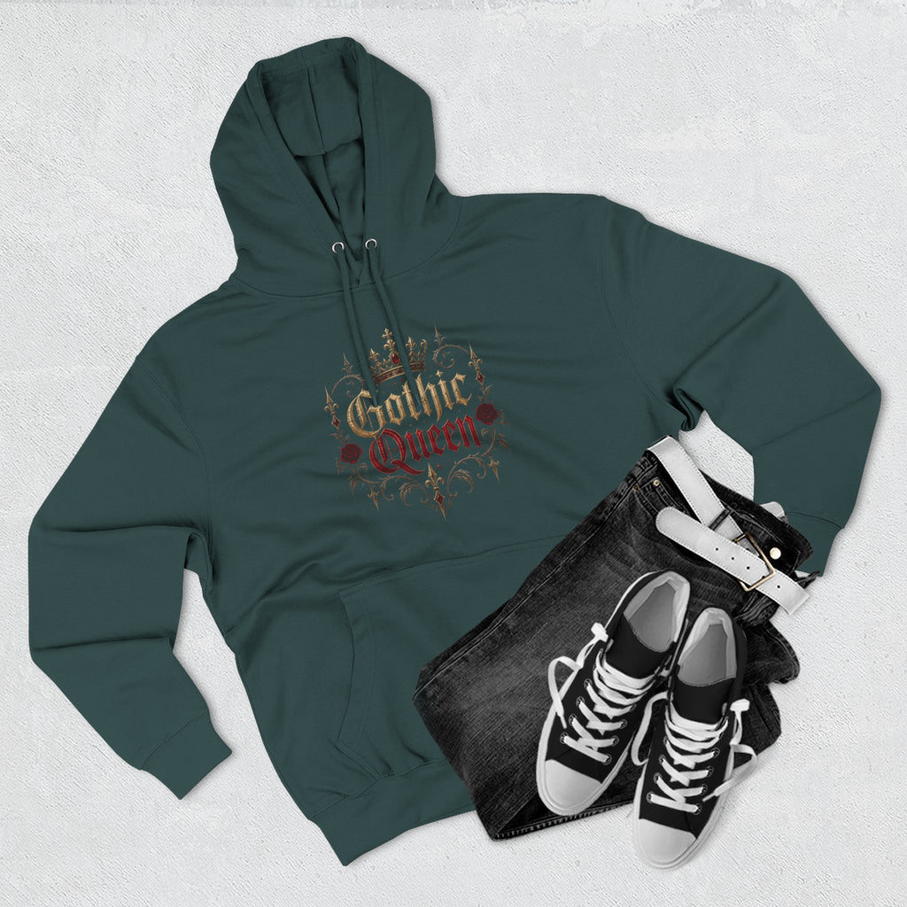 Gothic Queen Fleece Hoodie