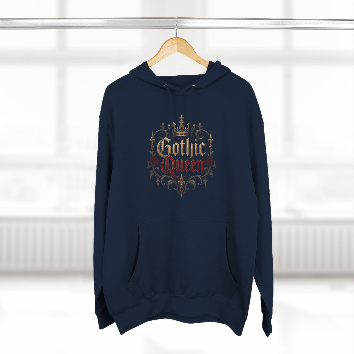 Gothic Queen Fleece Hoodie