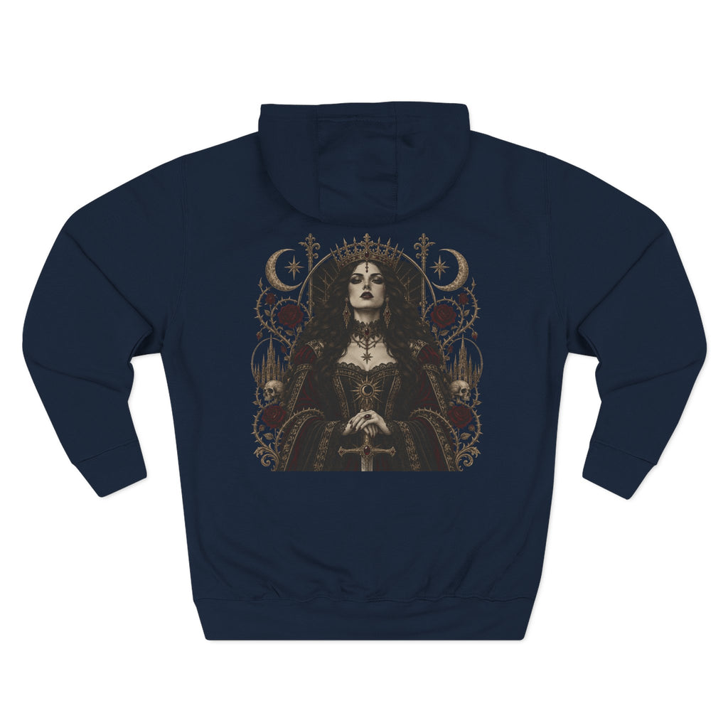 Gothic Queen Fleece Hoodie