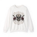 Darkness Connects Skull and Roses Gothic Sweatshirt