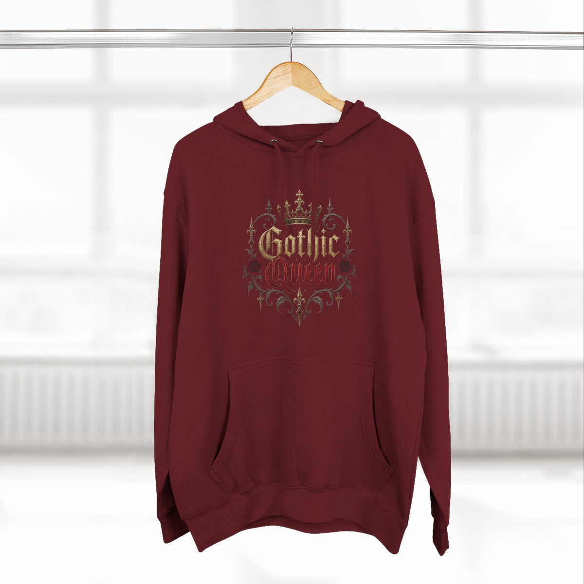 Gothic Queen Fleece Hoodie