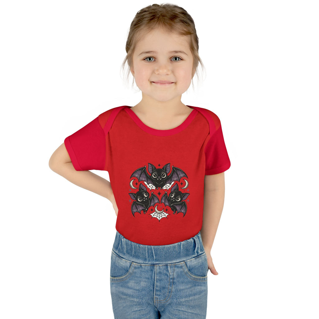 Gothic Bat Baby Bodysuit