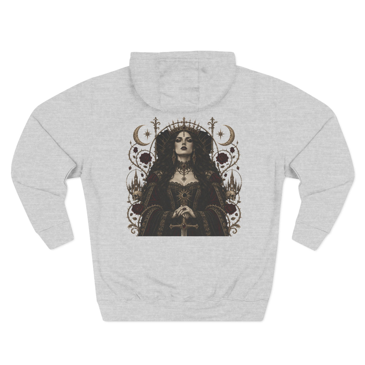 Gothic Queen Fleece Hoodie