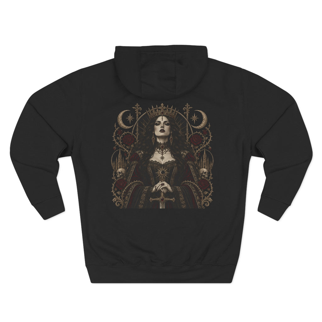 Gothic Queen Fleece Hoodie