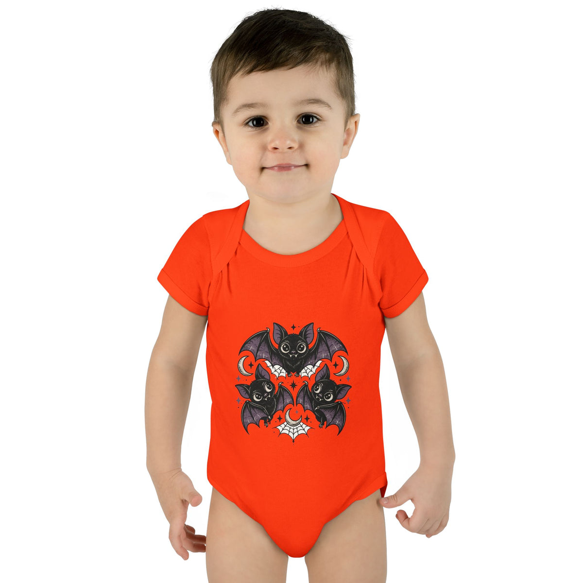 Gothic Bat Baby Bodysuit