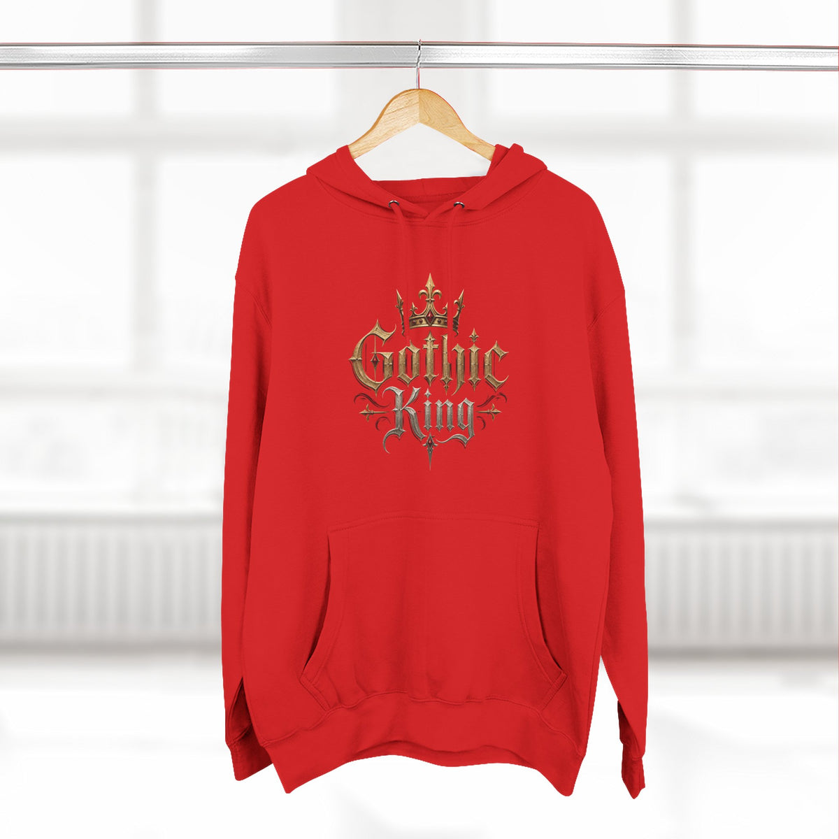 Gothic Kings Medieval Warrior Fleece Hoodie