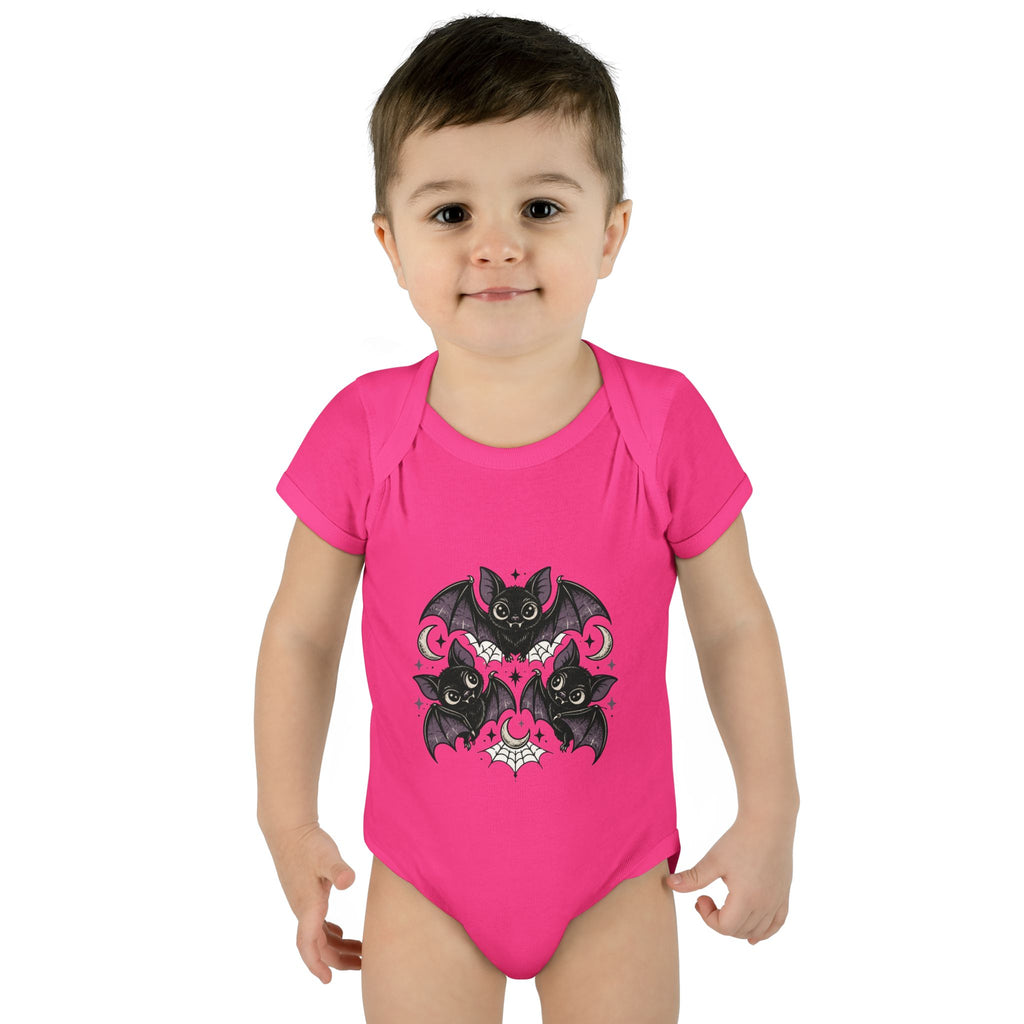 Gothic Bat Baby Bodysuit