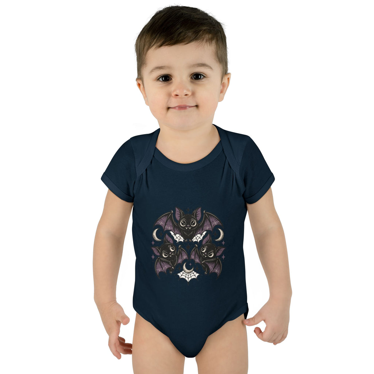 Gothic Bat Baby Bodysuit